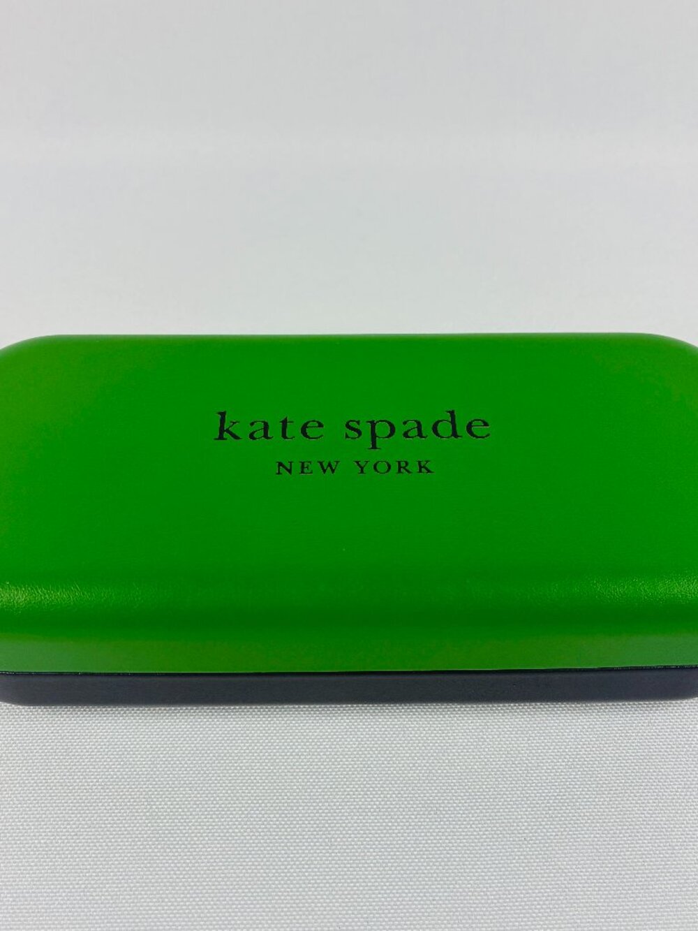 Kate Spade New York Eye Glasses Hard Clamshell Case Green Black Eyeglasses